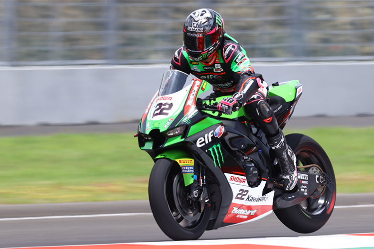 Kawasaki-Werksfahrer Alex Lowes