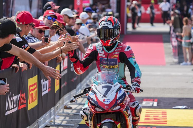 Benat Fernandez holte sich in Misano den zweiten Saisonsieg