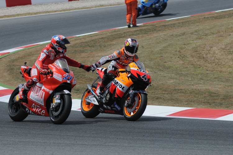 Casey Stoner und Andrea Dovizioso