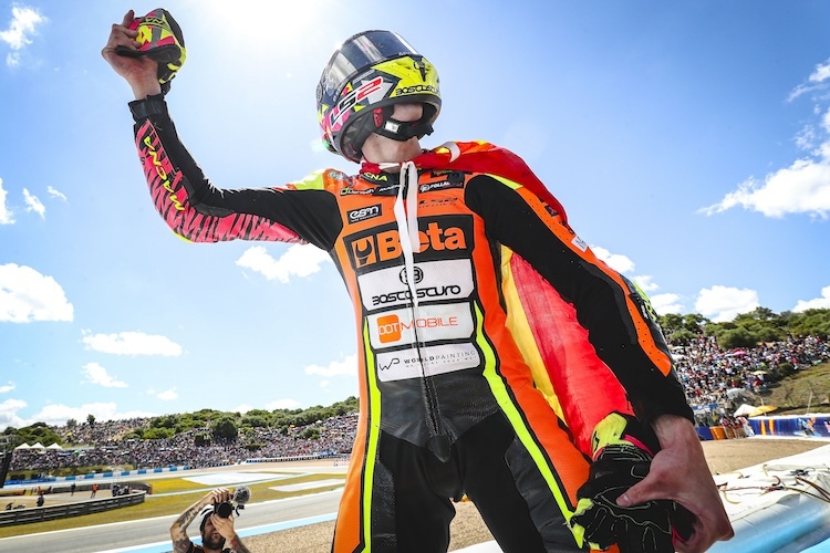 Fermin Aldeguer feiert in Jerez seinen ersten Saisonsieg