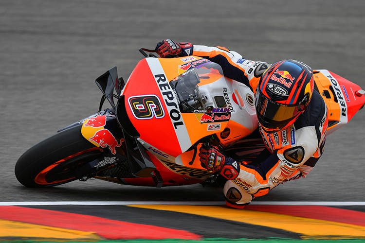 Stefan Bradl beim Sachsenring-GP: Platz 10