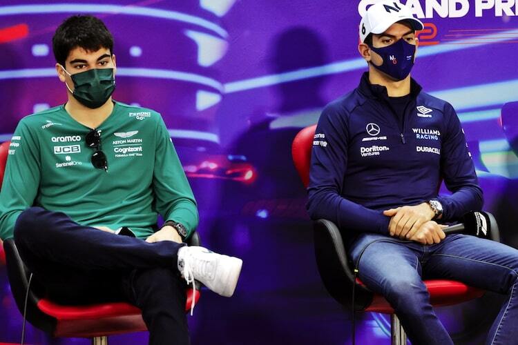 Lance Stroll und Nicholas Latifi