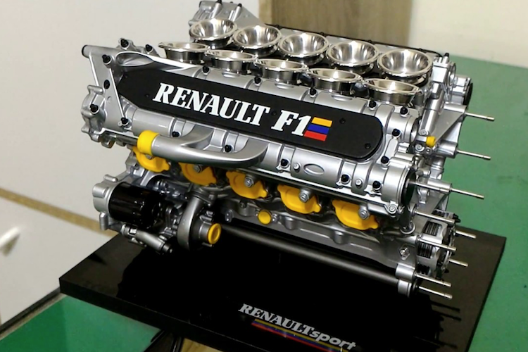 Ein V10-Motor von Renault