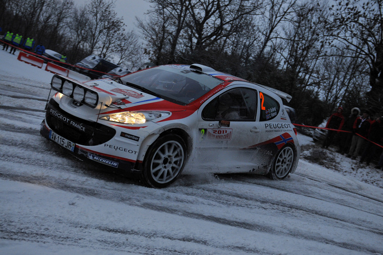 Petter Solberg bei der Rallye Monte Carlo