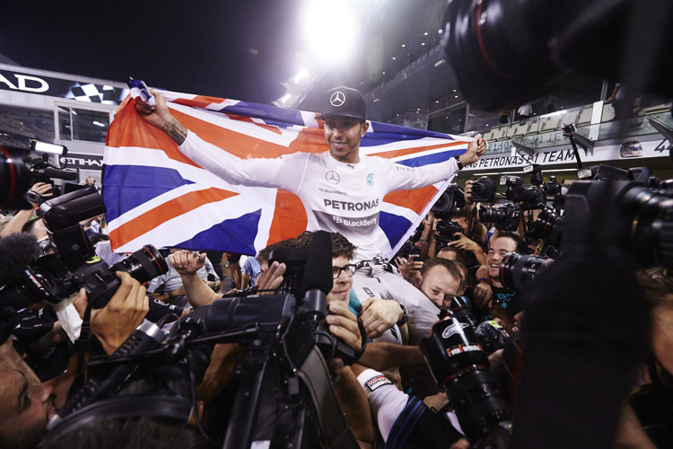 Kein Schnellschuss: Formel-1-Champion Lewis Hamilton liess sich auf seinem Weg in die Formel 1 viel Zeit