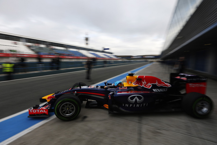 Sebastian Vettel will heute mehr Erfahrungen mit dem neuen Auto sammeln