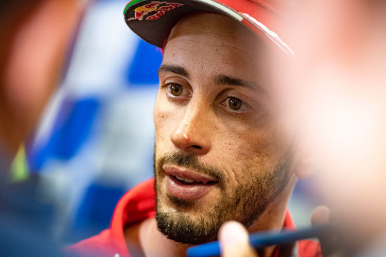 Andrea Dovizioso packt aus