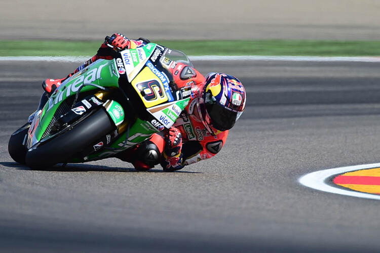 Stefan Bradl auf der LCR-Honda beim Aragon-GP 2014