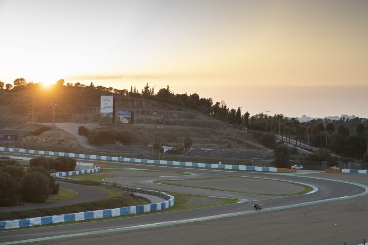 Getestet wird in Jerez bis 18 Uhr