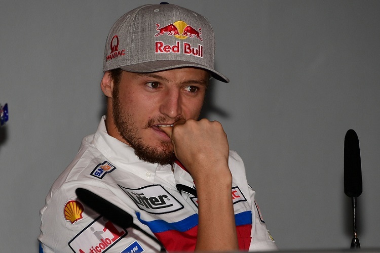 Jack Miller bei der Pressekonferenz in Jerez