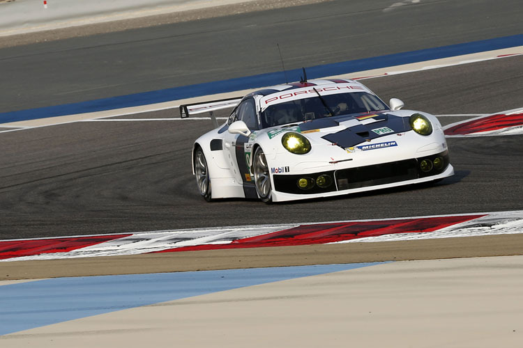 Der neue Porsche 911 RSR Evo in Bahrein