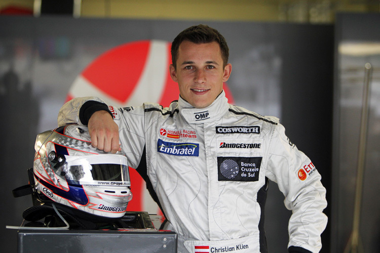 Klien fährt in Spa in der Procar