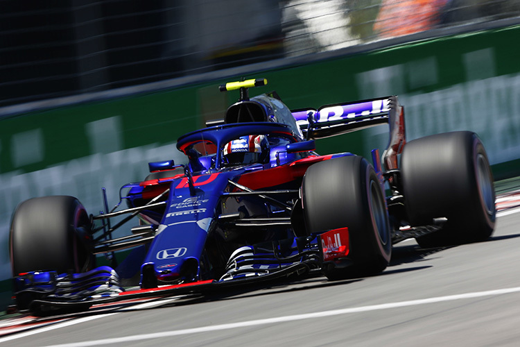 Pierre Gasly im Toro Rosso-Honda