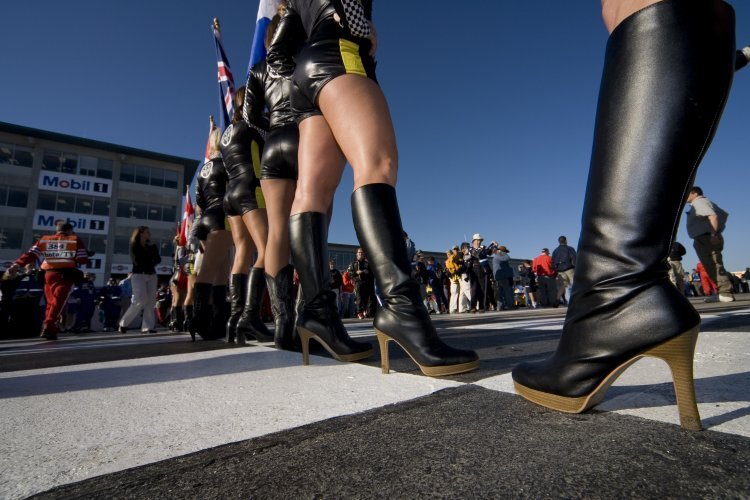 In Sebring stehen auch die Girls auf der Pole-Position