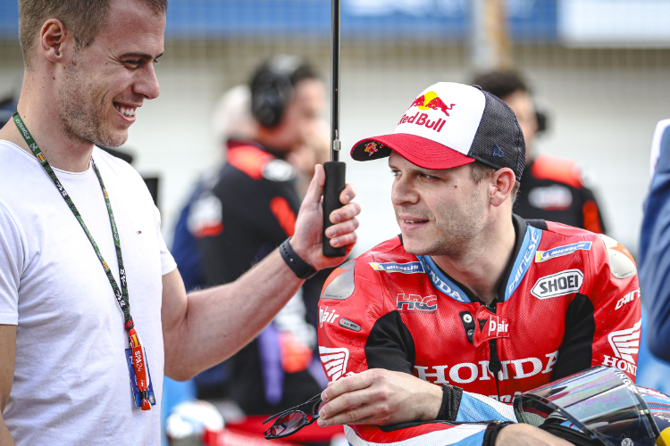 Honda-Testfahrer Stefan Bradl