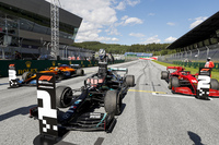Bottas, Leclerc und Norris – die ersten Drei in Österreich