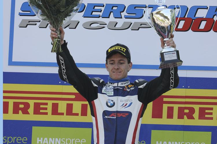 Badovini lässt sich in Silverstone feiern