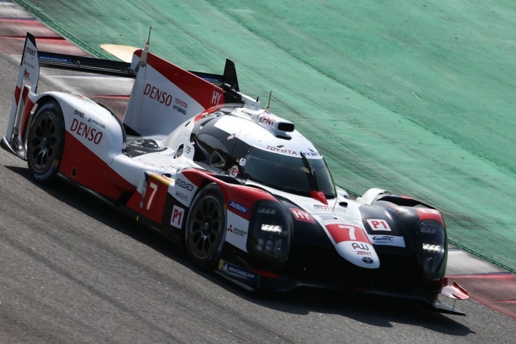 Schnellster in dritter Session des Prologues der WEC: Der Toyota TS050 Hybrid