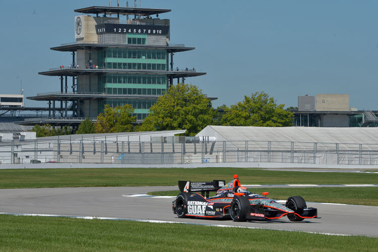 Auch auf der umgebauten Strecke in Indianapolis wird 2014 getestet