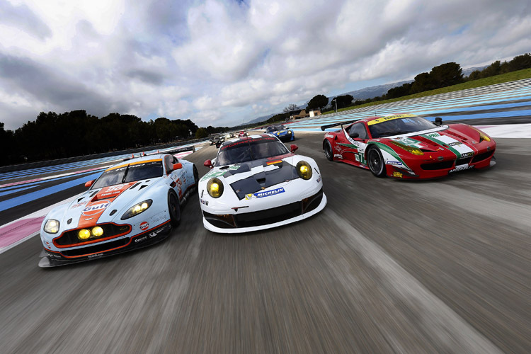 Ring frei zum GT-Dreikampf zwischen Aston Martin, Porsche und Ferrari