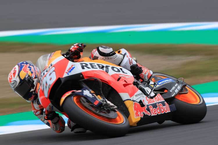 Dani Pedrosa beendete den Freitag in Motegi als Elfter