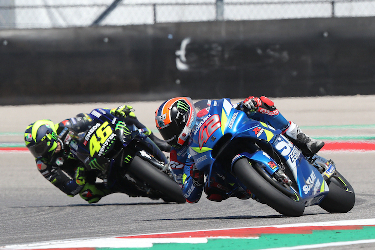 Valentino Rossi und Alex Rins ernten nach dem Austin-GP viel Lob von Carlo Pernat