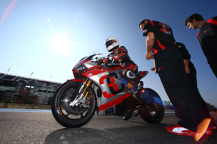 Lorenzo Lanzi wird am 19. April für 3C Ducati Superbike-WM fahren