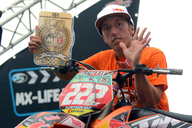 MX1-Weltmeister Antonio Cairoli