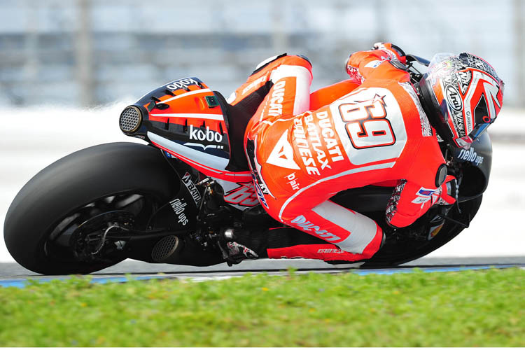 Nicky Hayden in Jerez