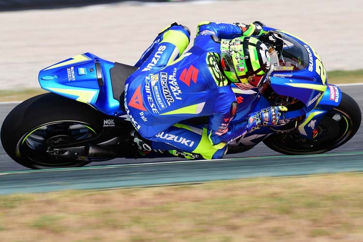 Andrea Iannone auf der Suzuki GSX-RR