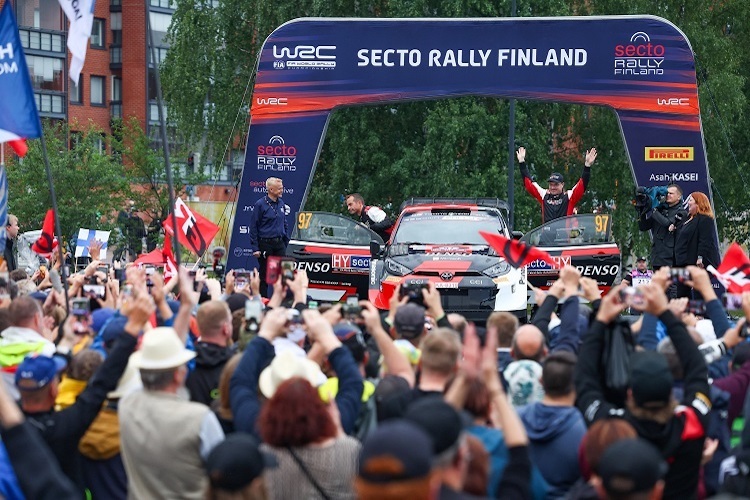 Finnland war die neunte Station der Rallye-Weltmeisterschaft 2023