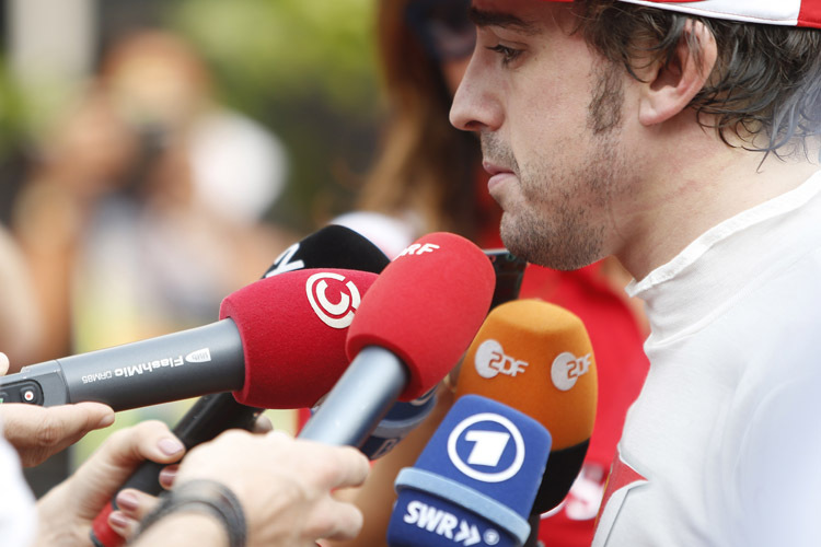 Die Formel-1-Fans fordern: Freie Meinungsäusserung, auch für die GP-Piloten