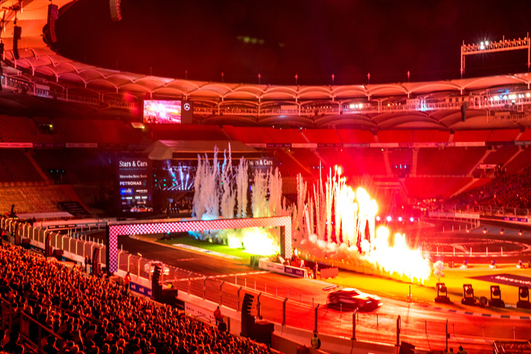 Die 35.612 Zuschauer in der Mercedes-Benz-Arena in Stuttgart kamen auf ihre Kosten