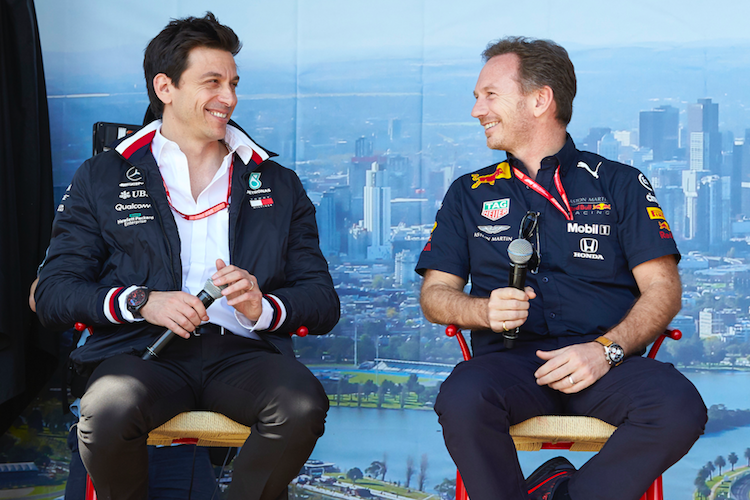 Toto Wolff und Christian Horner