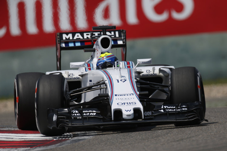 Felipe Massa ist momentan Fünfter der WM-Wertung