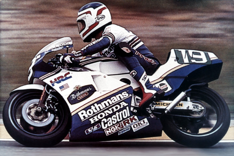 Freddy Spencer auf der Rothmans - Honda 500