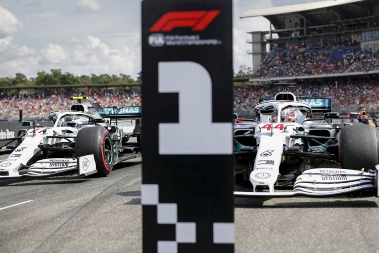 Lewis Hamilton & Valtteri Bottas