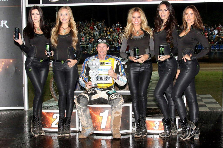 Jason Doyle gewann den Teterow-GP 2016