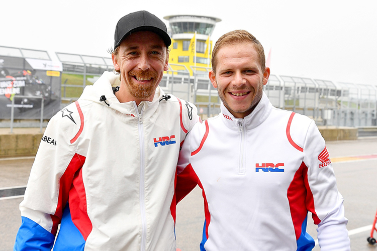 Klaus Nöhles (li.) mit Stefan Bradl