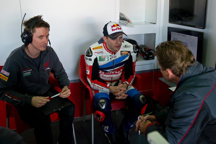 William Huisjes, Stefan Bradl und Ronald ten Kate (v.l.)