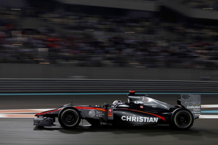 Christian Klien in Abu Dhabi