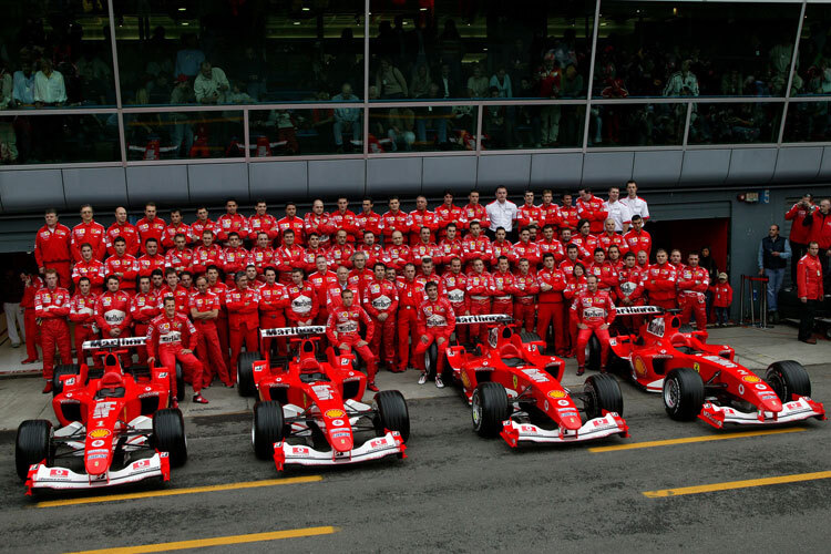 Michael Schumacher gehört bei Ferrari noch immer zur Familie