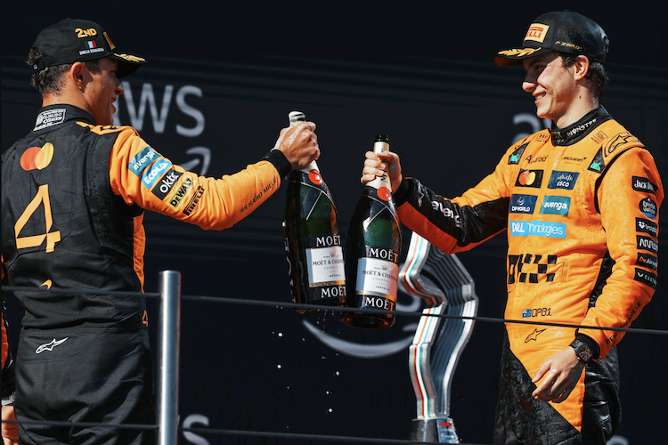 Lando Norris und Oscar Piastri