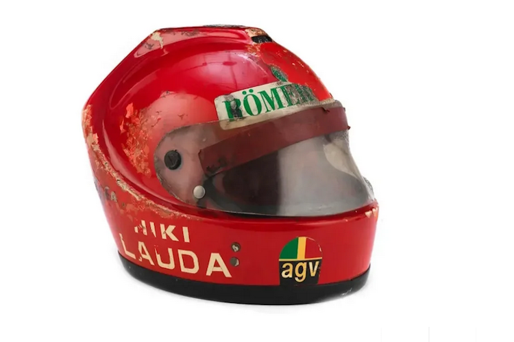 Der Helm von Niki Lauda