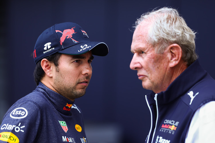 Dr. Helmut Marko sagt zum Qualifying-Ergebnis von Sergio Pérez: «Das ist natürlich jammerschade»