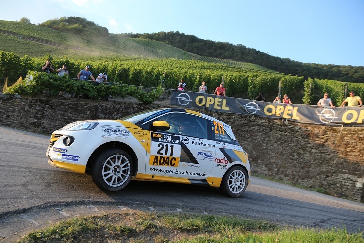 Der Nachwuchs-Cup bei der ADEAC Rallye Deutschland 2015