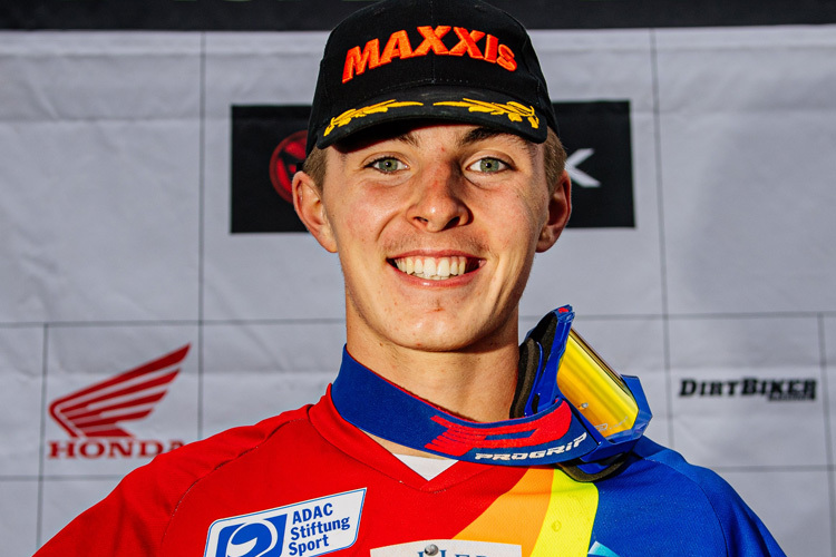 Maximilian Spies gewann den ADAC MX Youngster Cup 2020