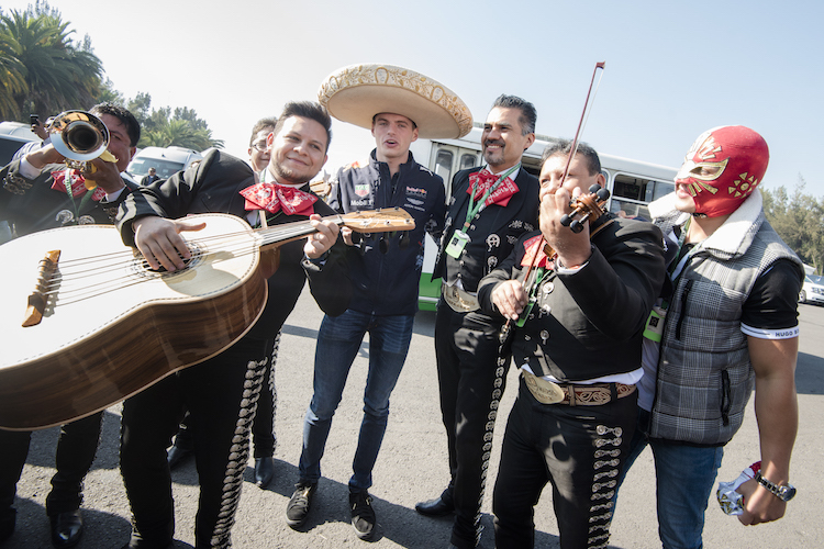 Max Verstappen in Mexiko