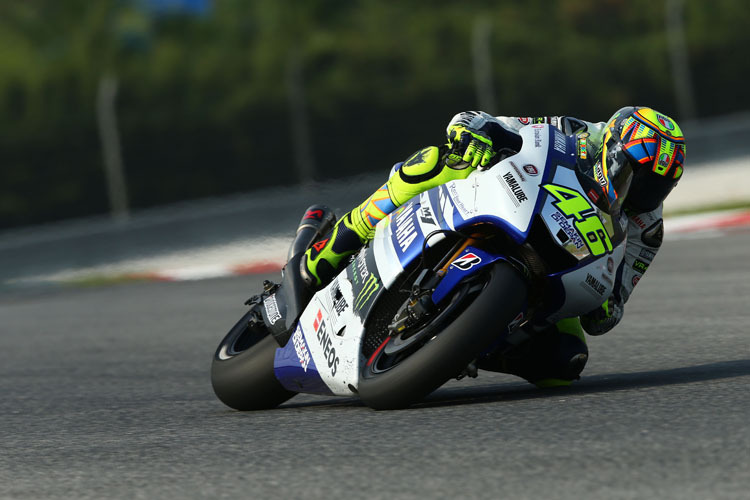 Valentino Rossi: Beim Sepang-Test starker Zweiter