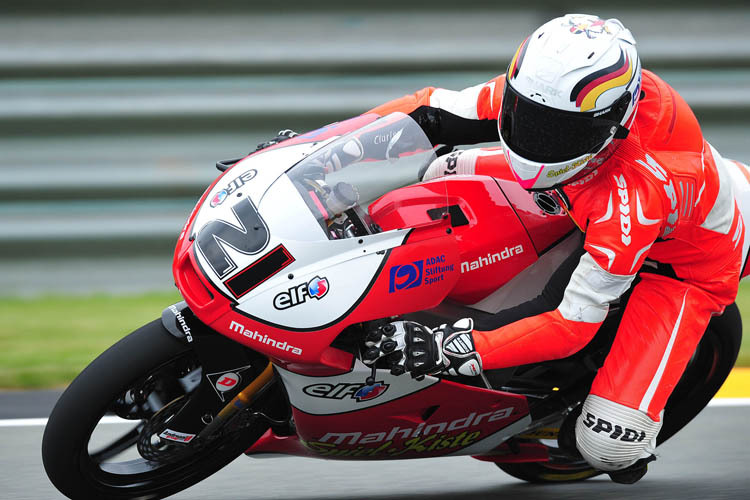 Luca Amato auf der Moto3-Mahindra